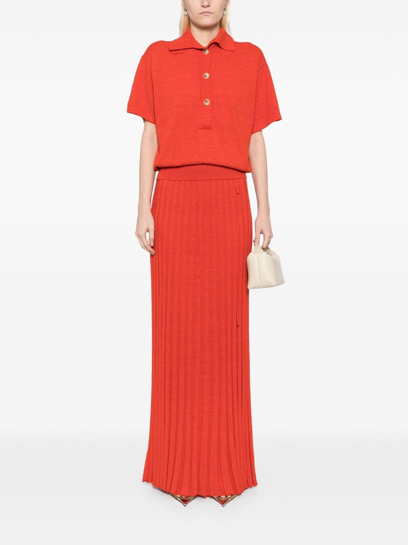 CHRISTOPHER ESBER knit polo shirt outlook