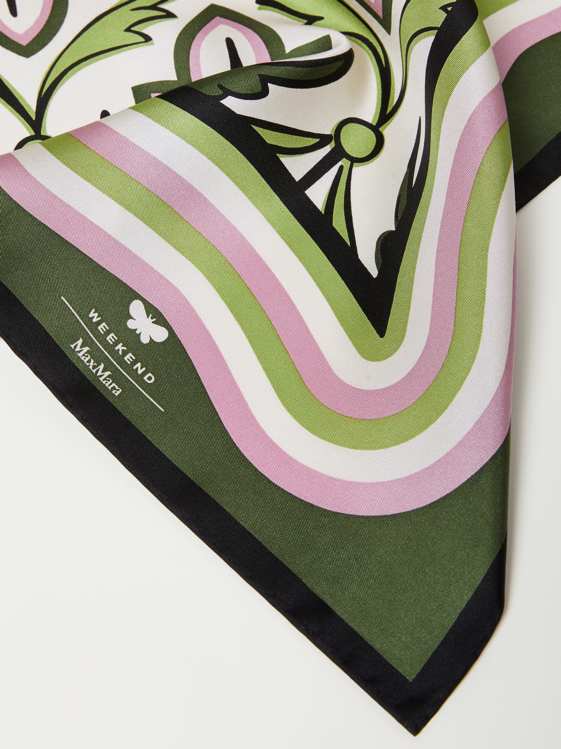 ONESTO Printed silk scarf - 2