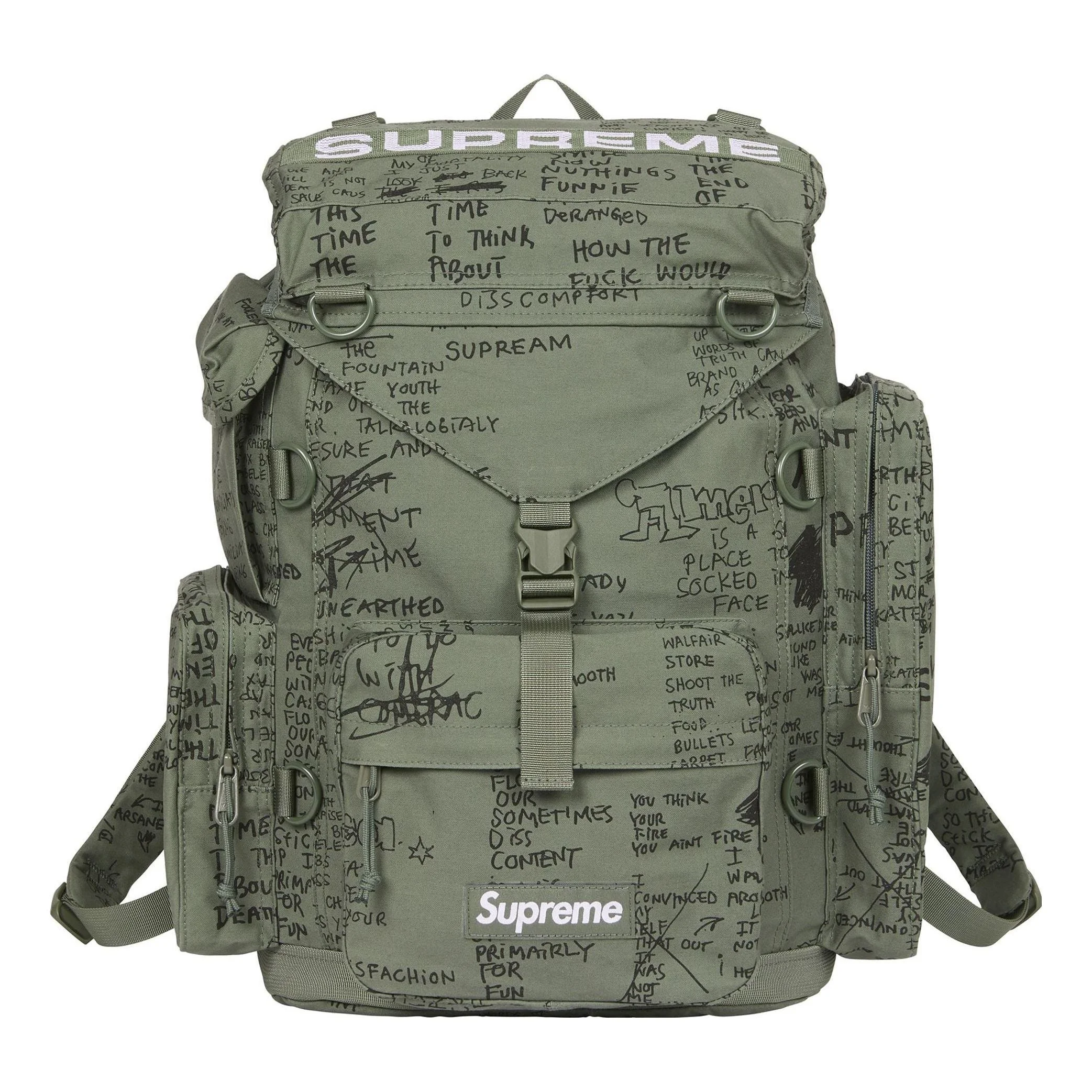 Supreme Field Backpack 'Olive Green Black' SUP-SS23-1091 - 1