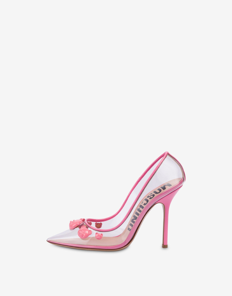 PVC TEDDY STUDS PUMPS 2
