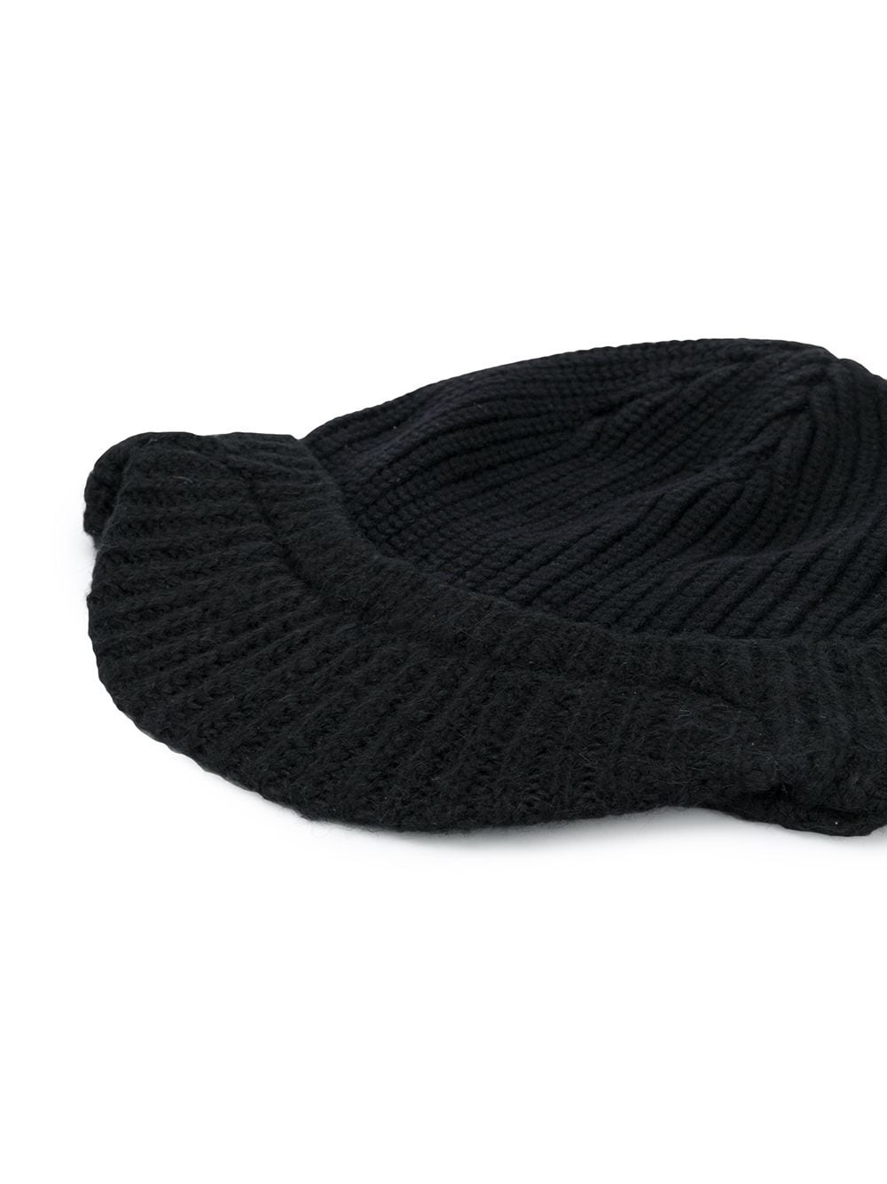 ribbed knit beanie - 2