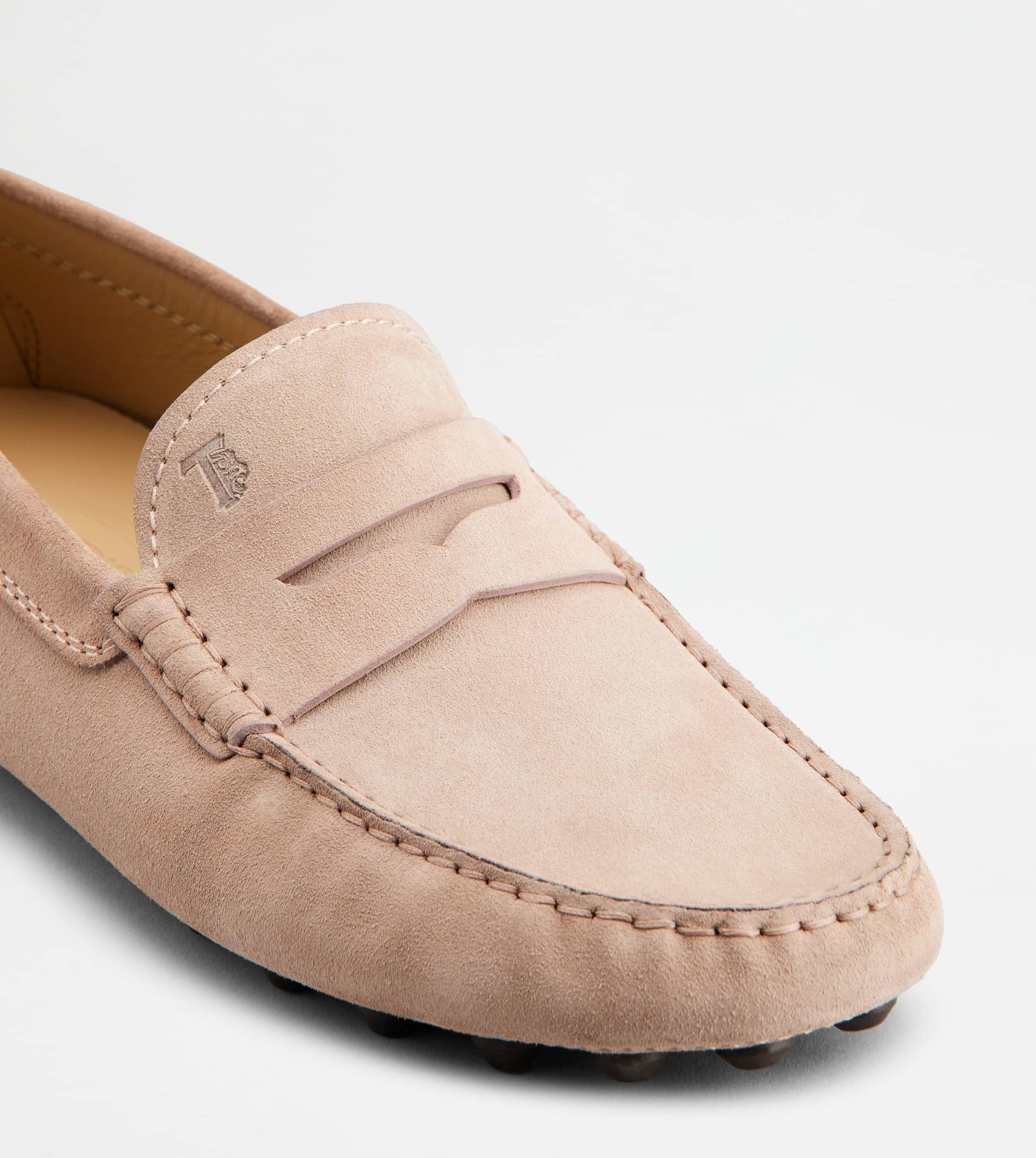 TOD'S GOMMINO BUBBLE IN SUEDE - PINK - 6