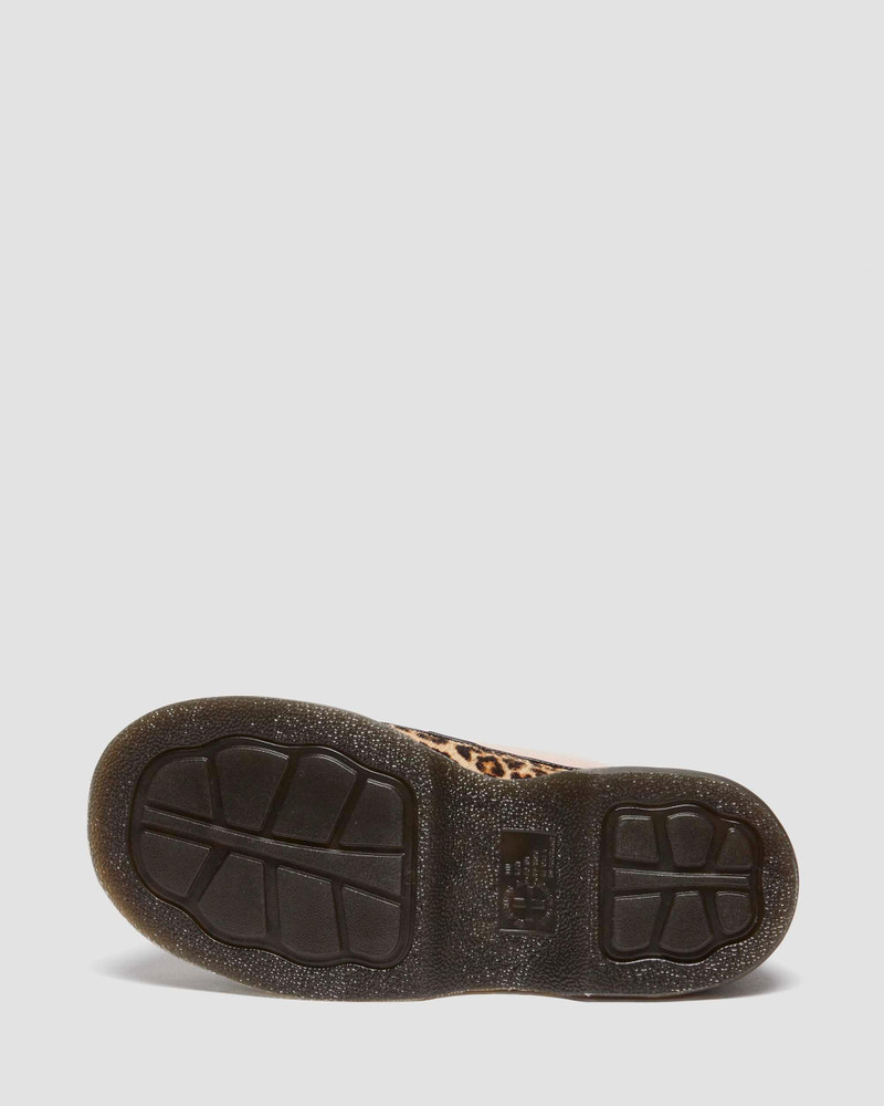 Buzz 5-Eye Leopard and Suede Shoes 9