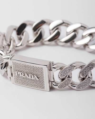 Prada Crystal Logo Jewels bracelet outlook