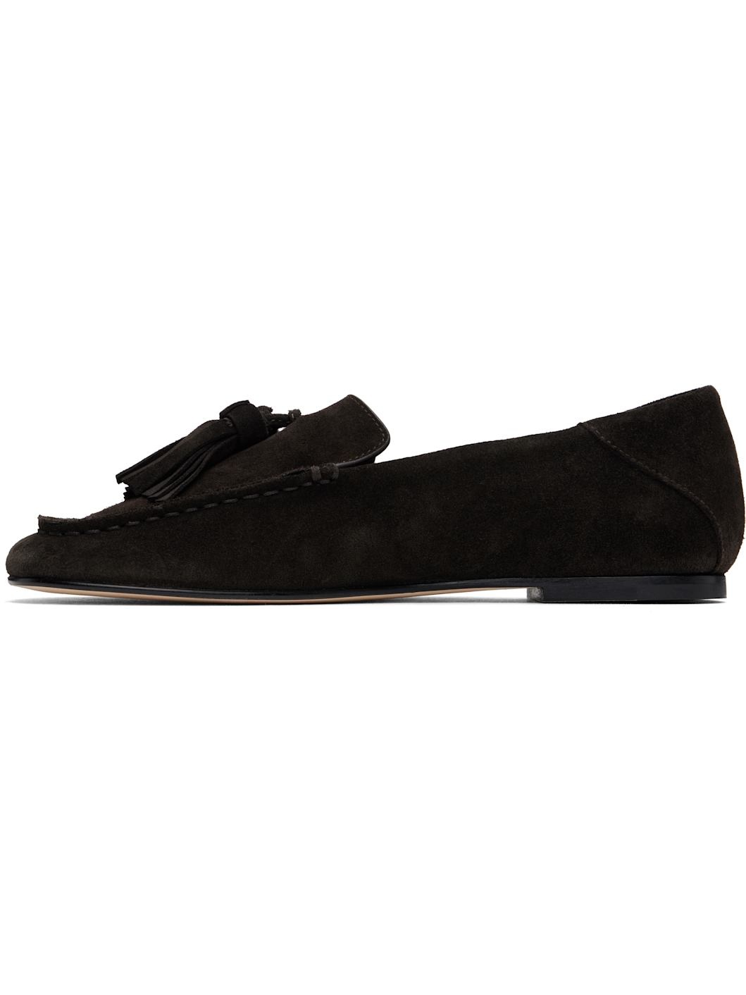Brown Drew Loafers - 3