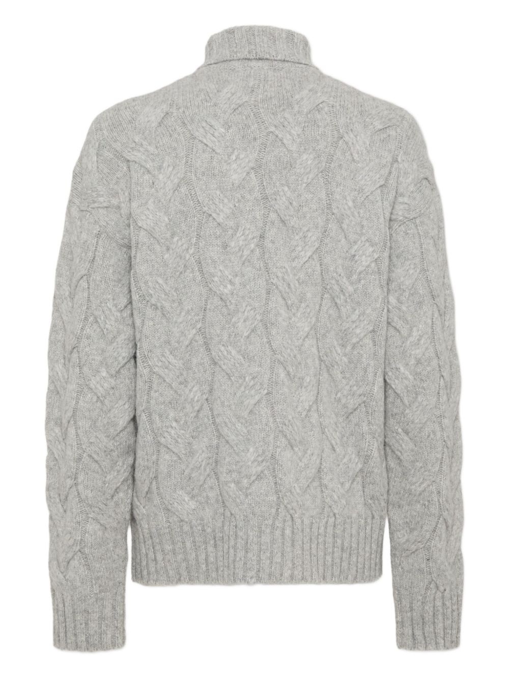 cable-knit jumper - 2