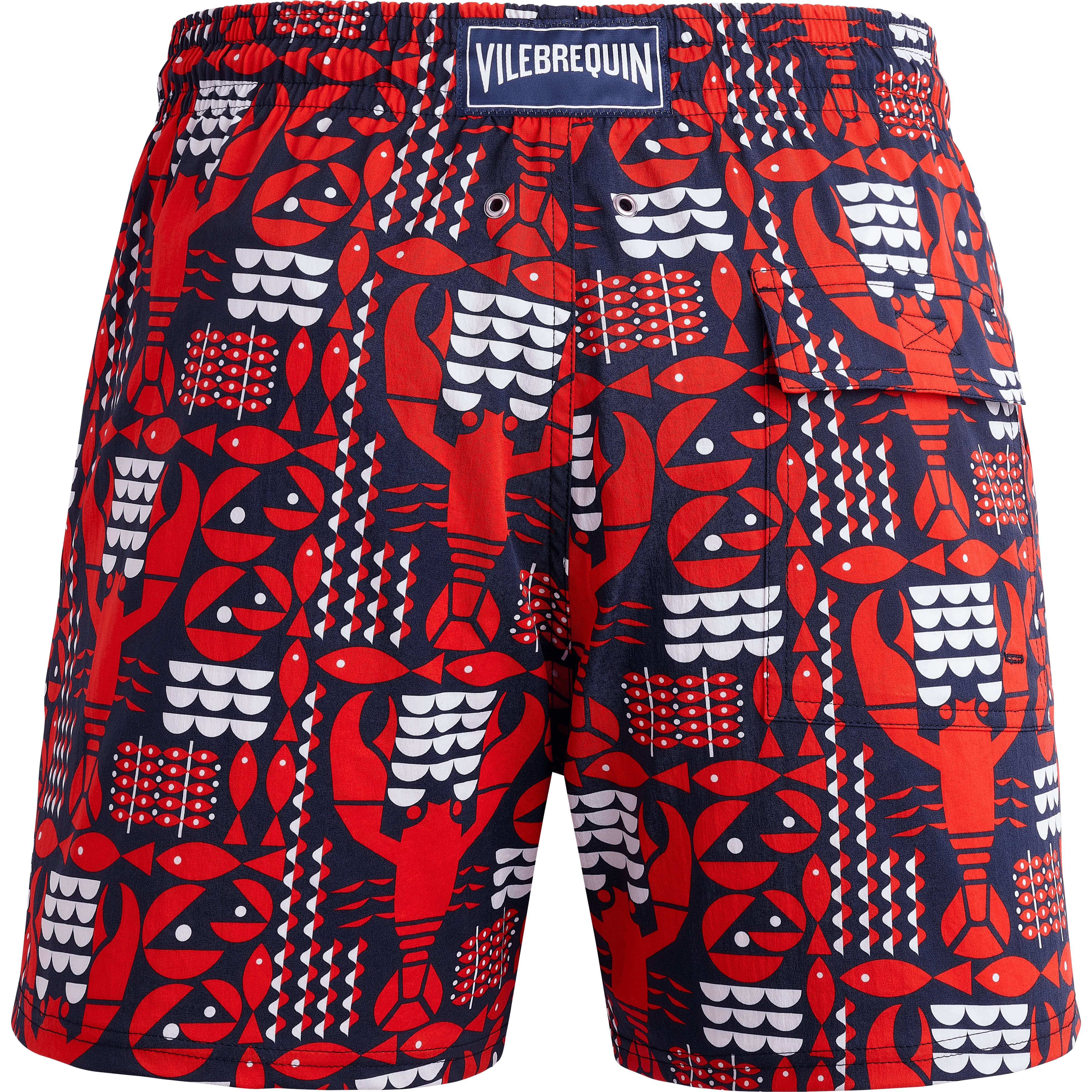 Men Stretch Swim Shorts Graphic Lobsters - 2