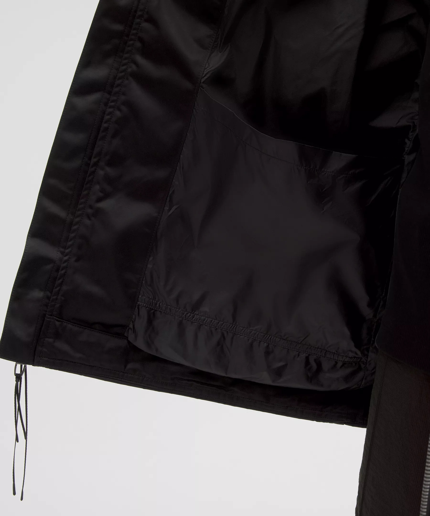 Taffeta Removable-Hood Collared Jacket *SLNSH Collection - 11