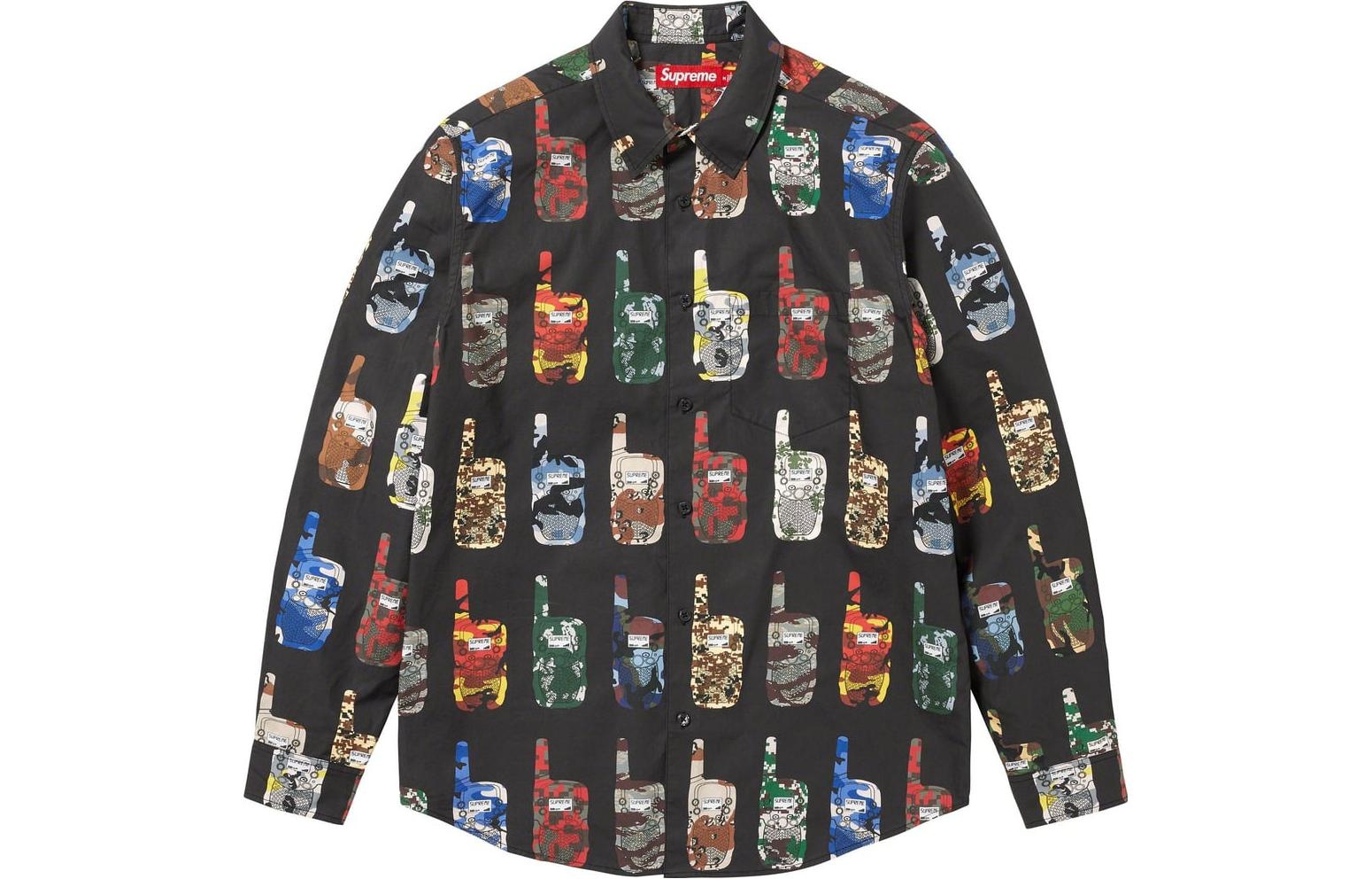 Supreme FW23 Week10 Walkie Talkie Shirt 'Multicolor' SUP-FW23-177 - 2