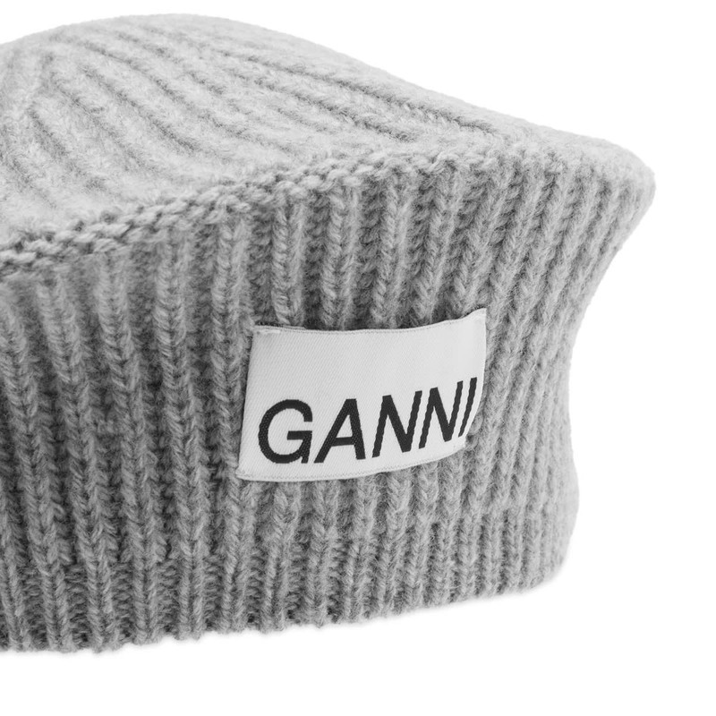 GANNI Ganni Structured Rib Beret outlook