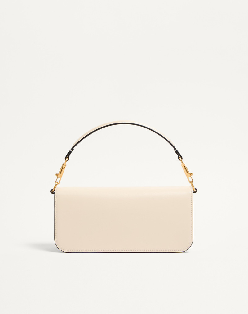 VALENTINO GARAVANI LOCÒ CALFSKIN SHOULDER BAG 4