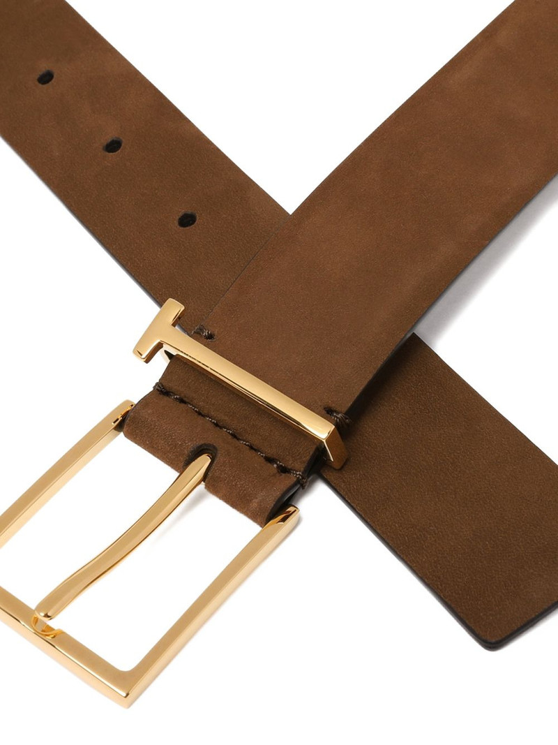 TOM FORD T-loop buckle belt outlook
