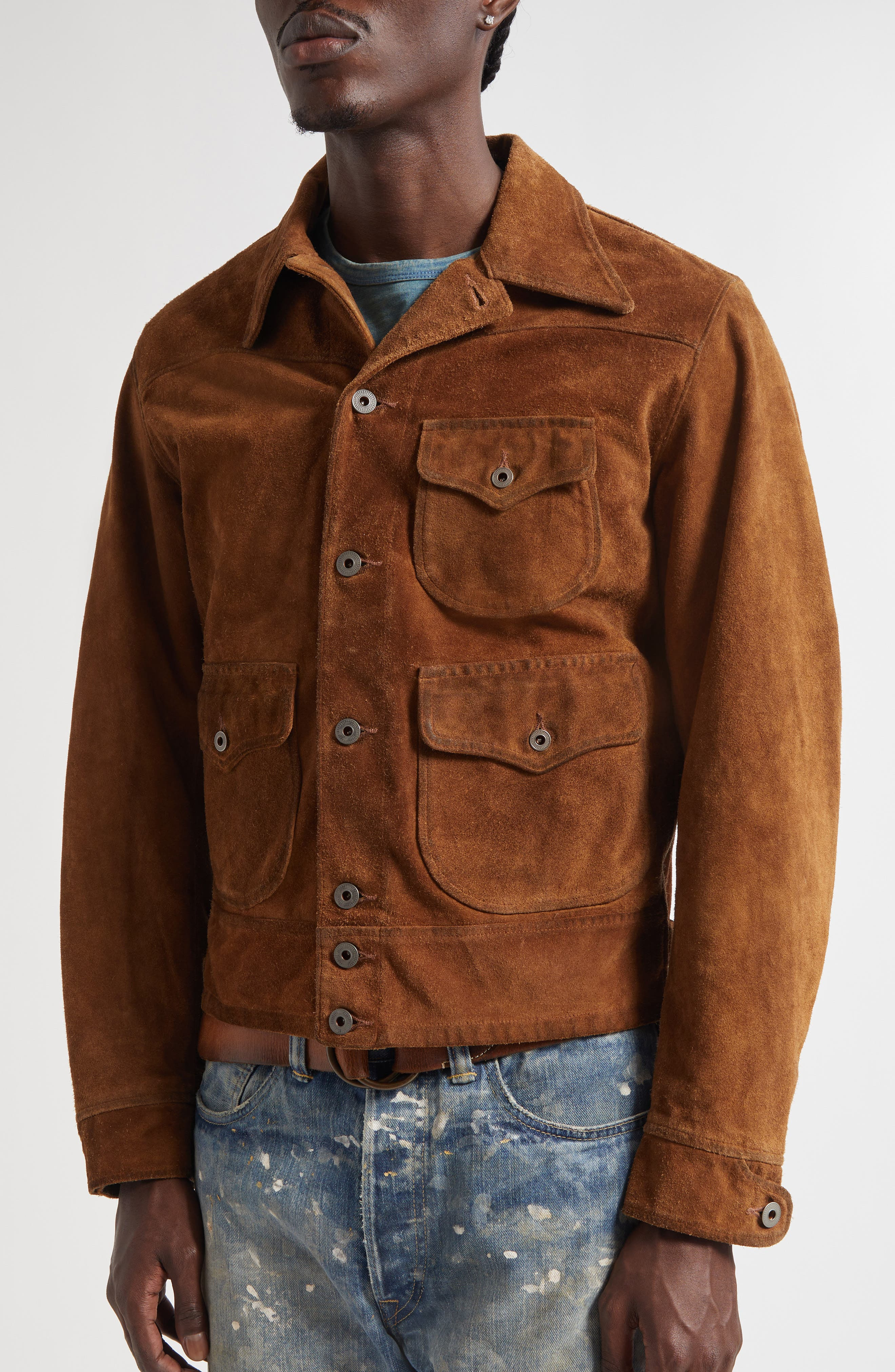 Alston Roughout Leather Jacket - 5