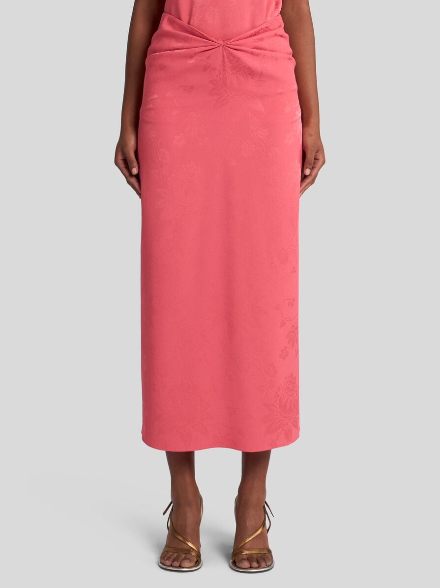 JACQUARD MIDI SKIRT - 2