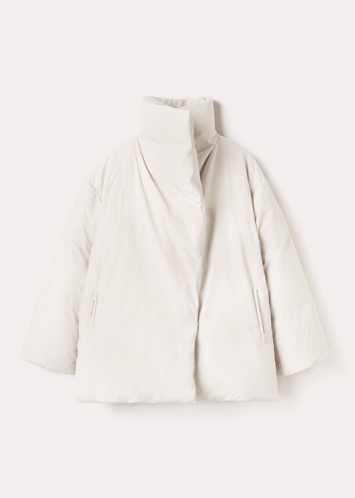 Signature down jacket ivory - 1