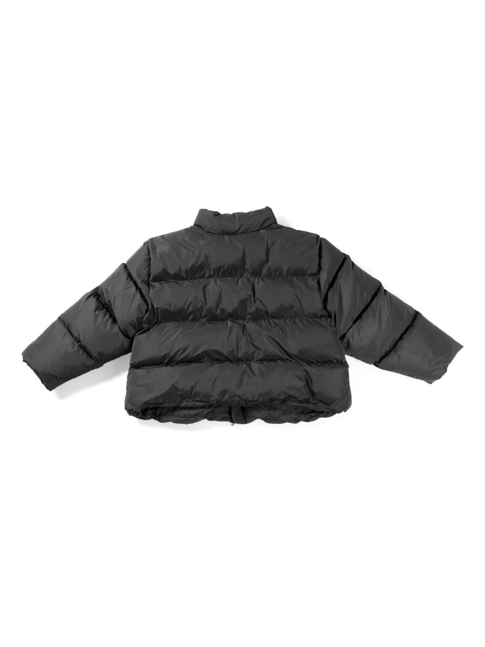 logo-printed puffer jacket - 2