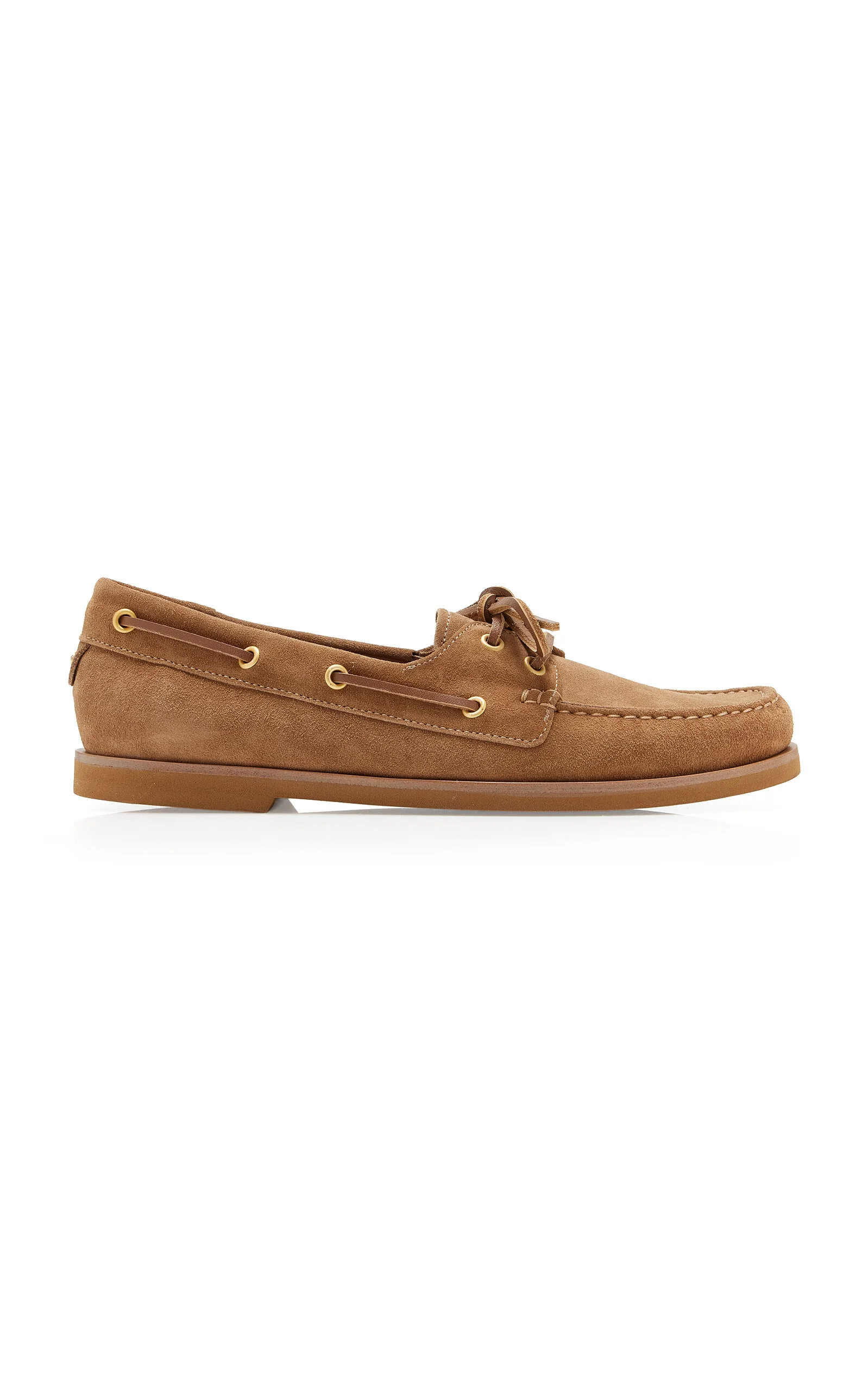 Vandée Suede Boat Shoes - 1