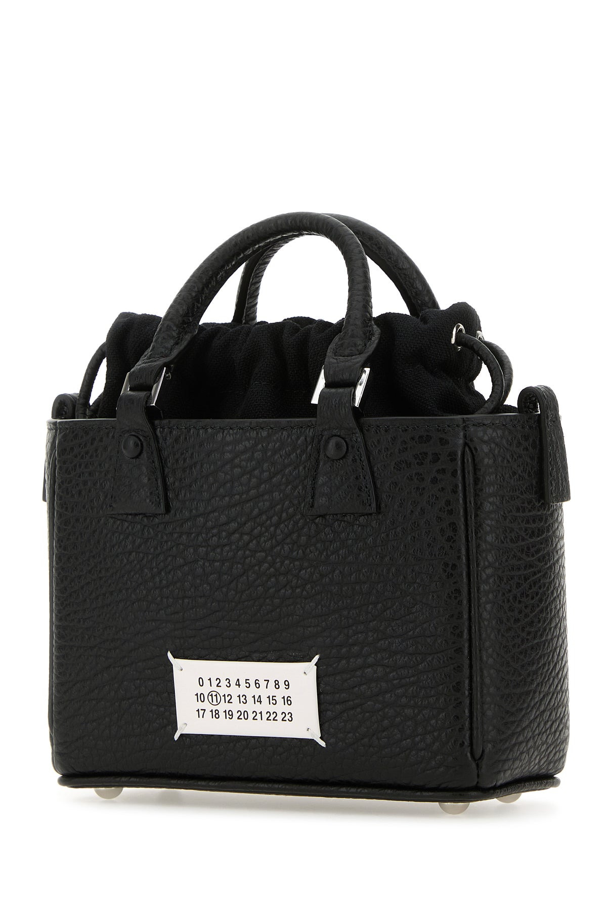 Black leather 5ac Tote Horizontal handbag - 2