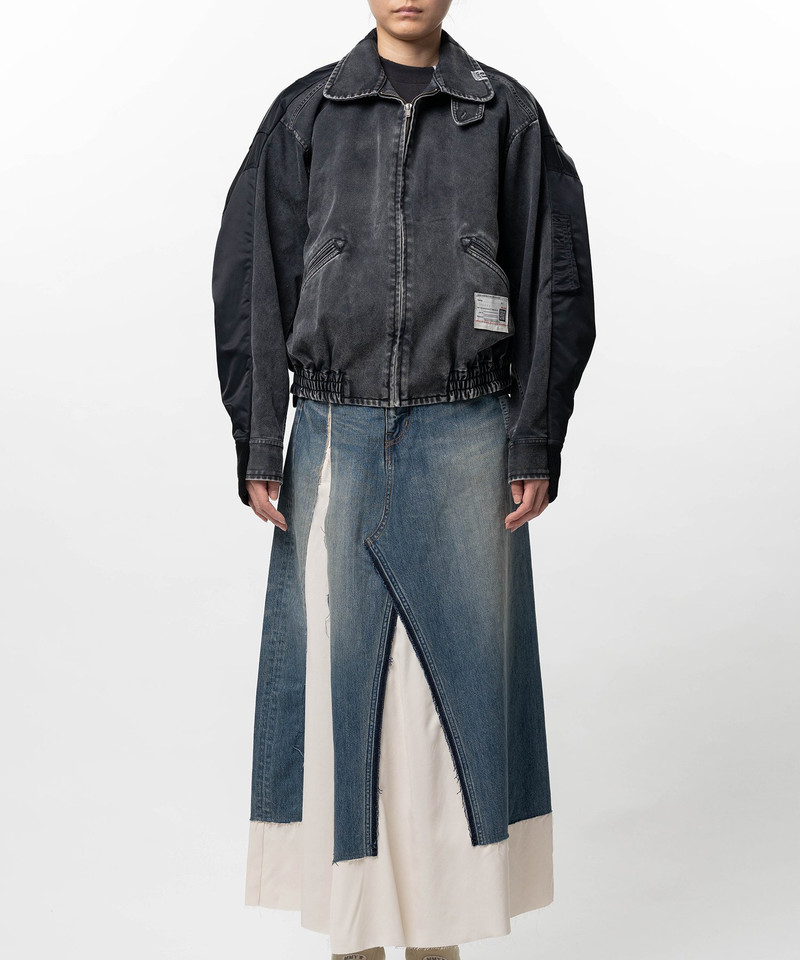 Front Back Combined Zip-up Jacket 3