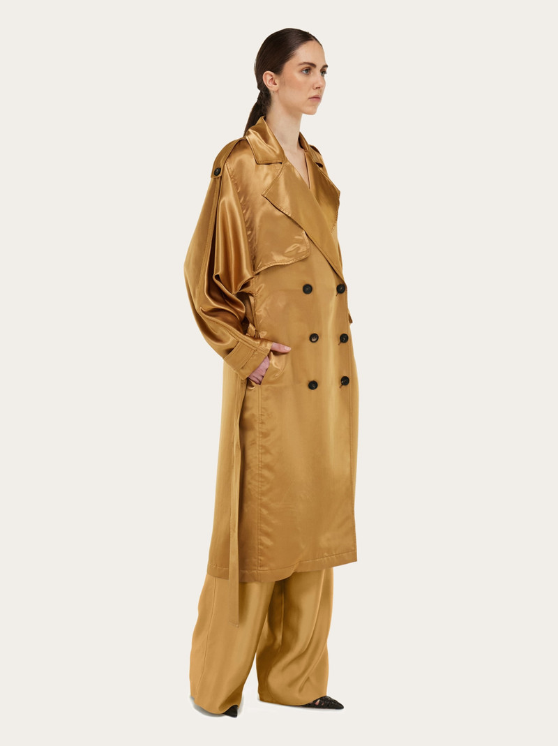 Satin trench 6