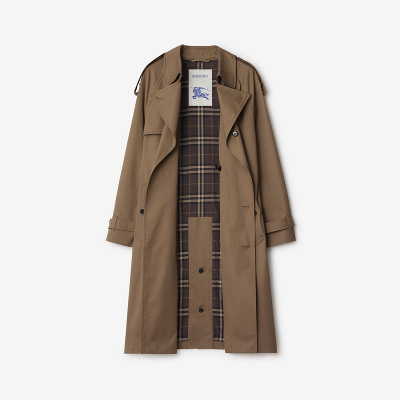 Long Gabardine Chestwood Trench Coat 5
