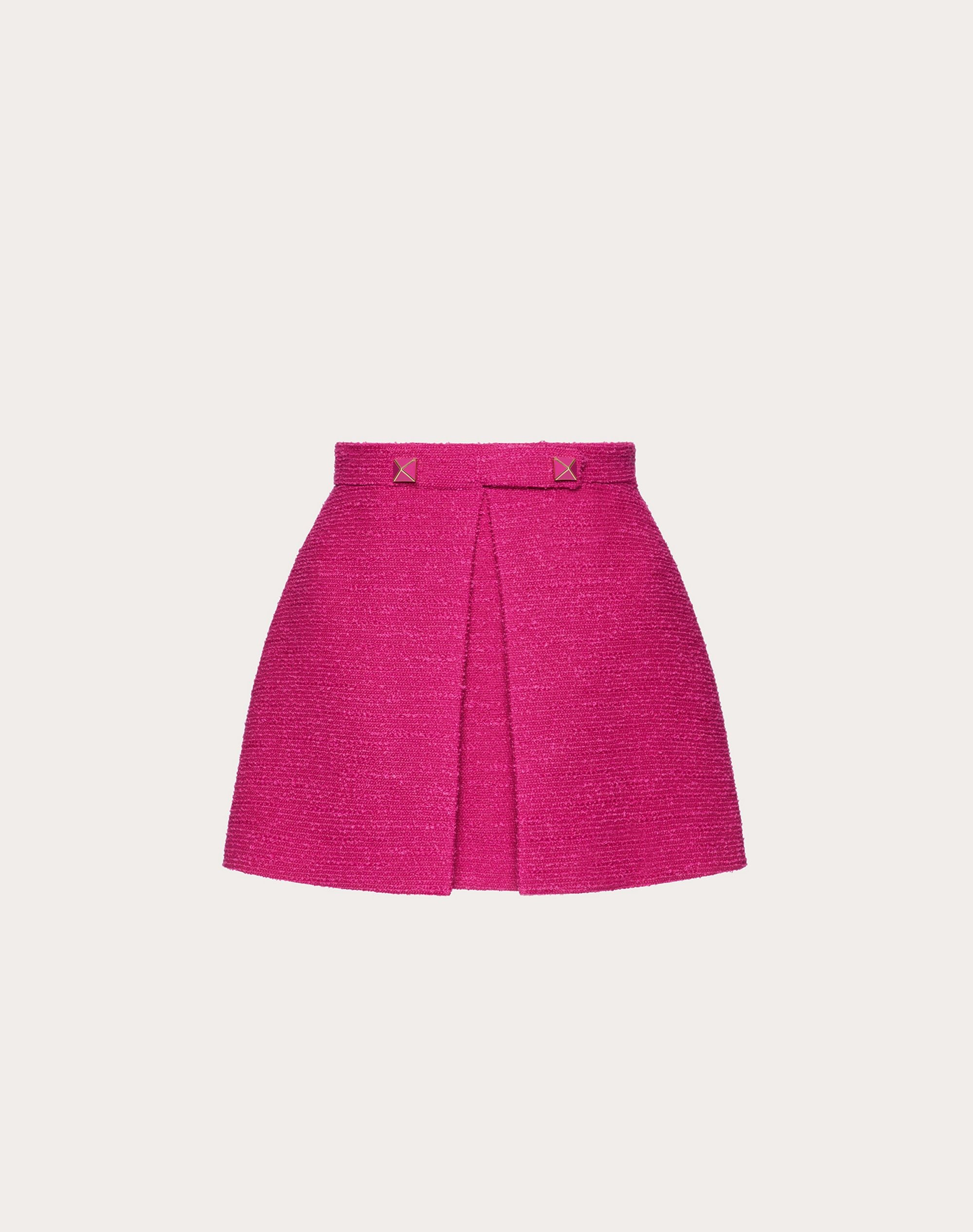 CRISP TWEED MINI SKORT - 1