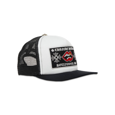 Chrome Hearts Chrome Hearts Chomper Hollywood Trucker Hat 'Black/White' outlook