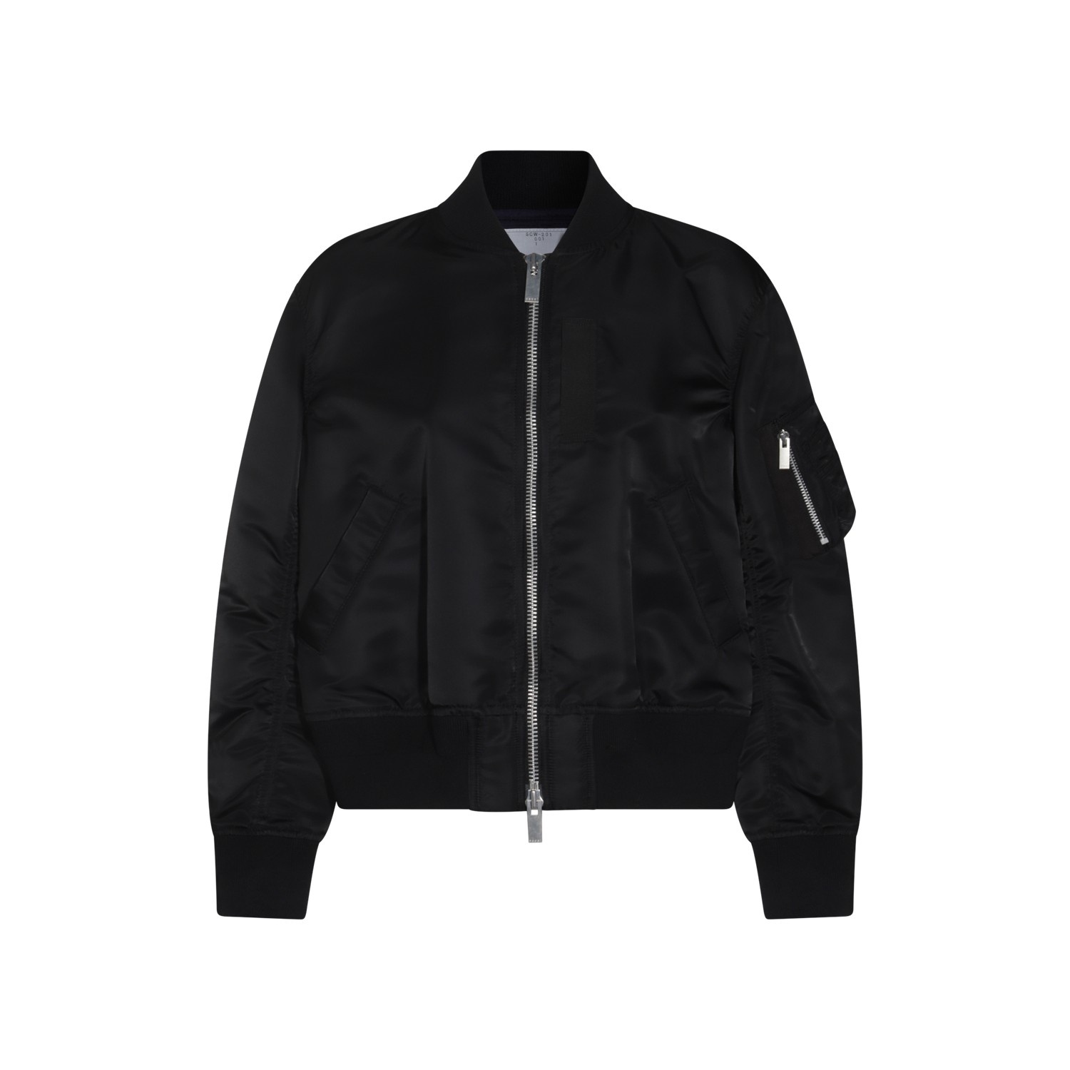 ジャケット SACAI BLACK NYLON CASUAL JACKET sacai BLACK NYLON CASUAL JACKET | palazzobelli | REVERSIBLE