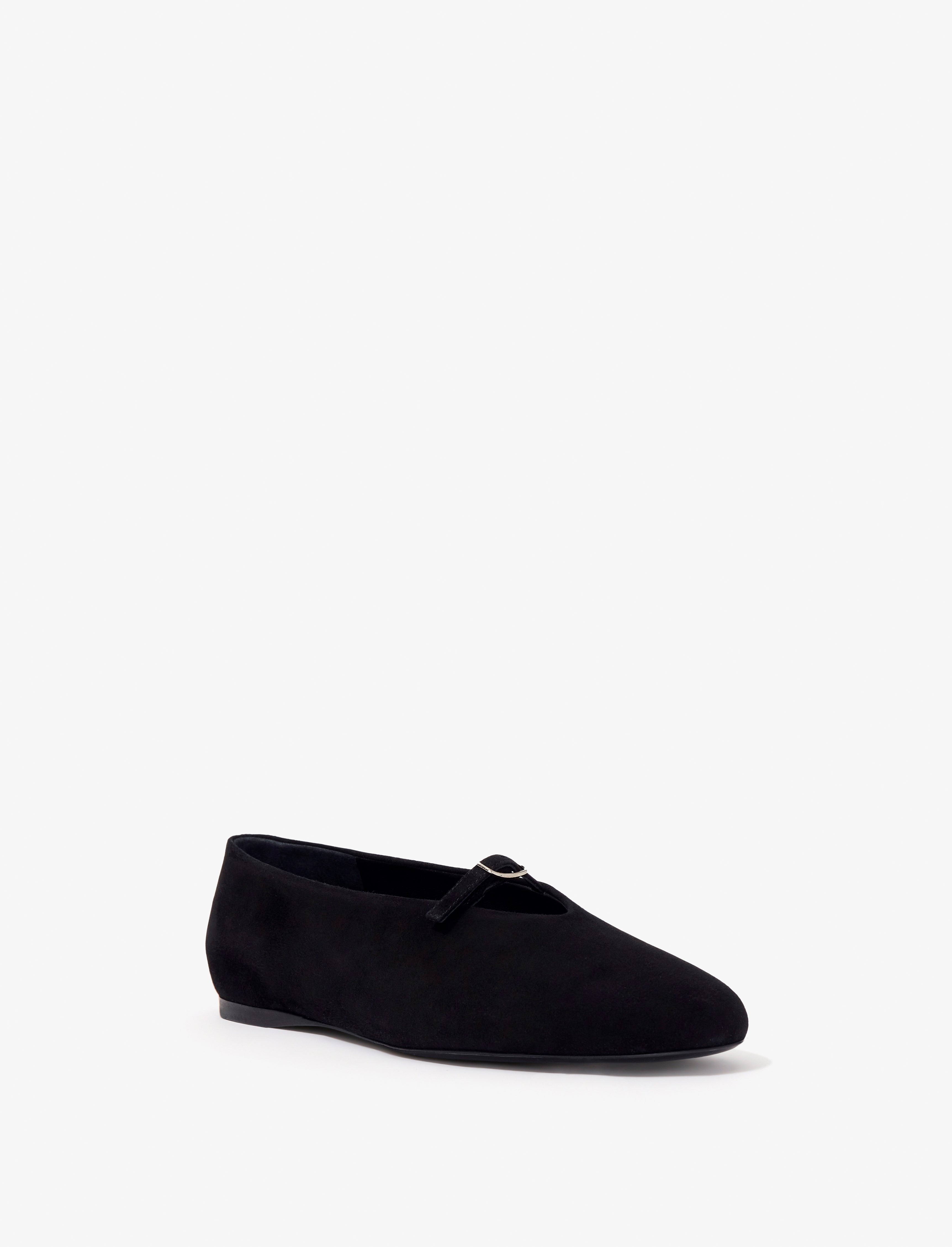 Tee Mary Jane Flats in Suede - 2