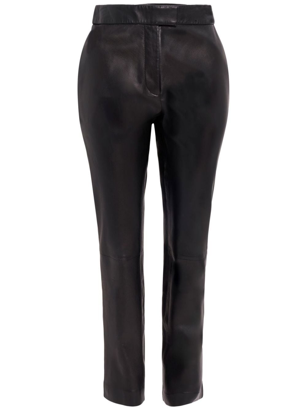 Tod slim-cut leather trousers - 1