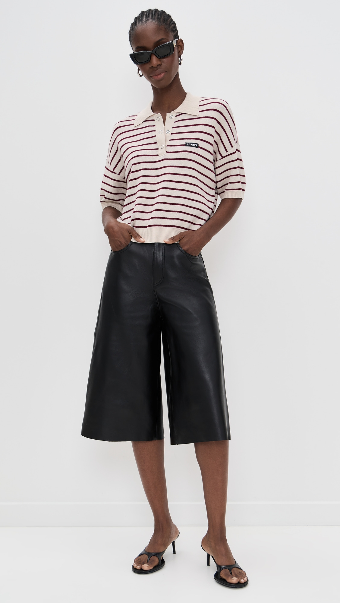 Slinky Knit Polo - 4