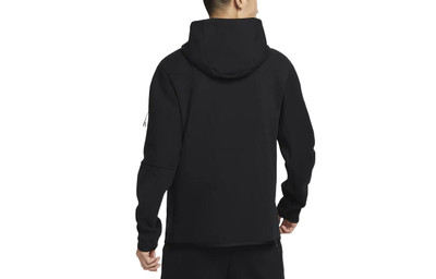 Nike Nike Tech Fleece Pullover Graphic Hoodie 'Black' DX0578-010 outlook