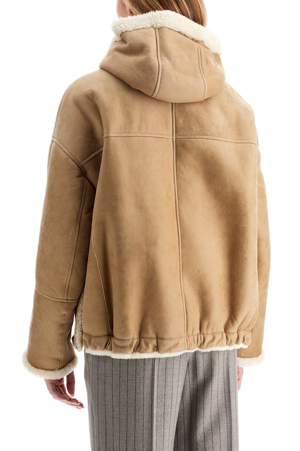 REVERSIBLE SHEARLING JACKET - 4