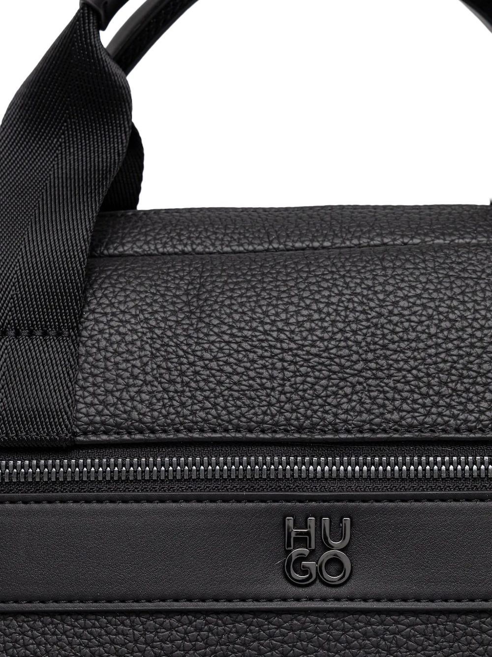logo-plaque laptop bag - 3