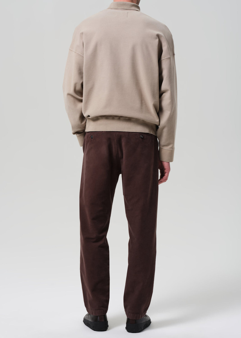 Flat Front Chino In Sandalwood 4