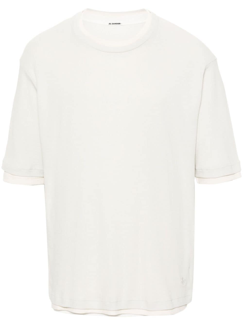 layered cotton T-shirts (pack of three) - 1