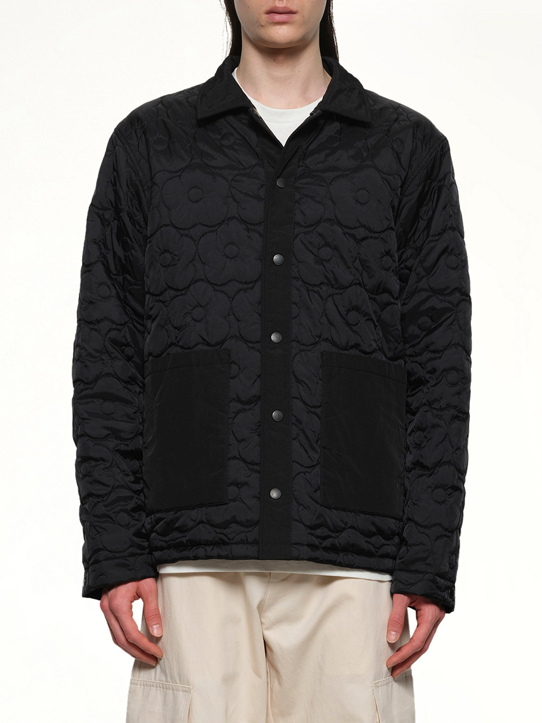 Boke Flower 2.0 Reversible Heavy Coach Jacket in Black - 8