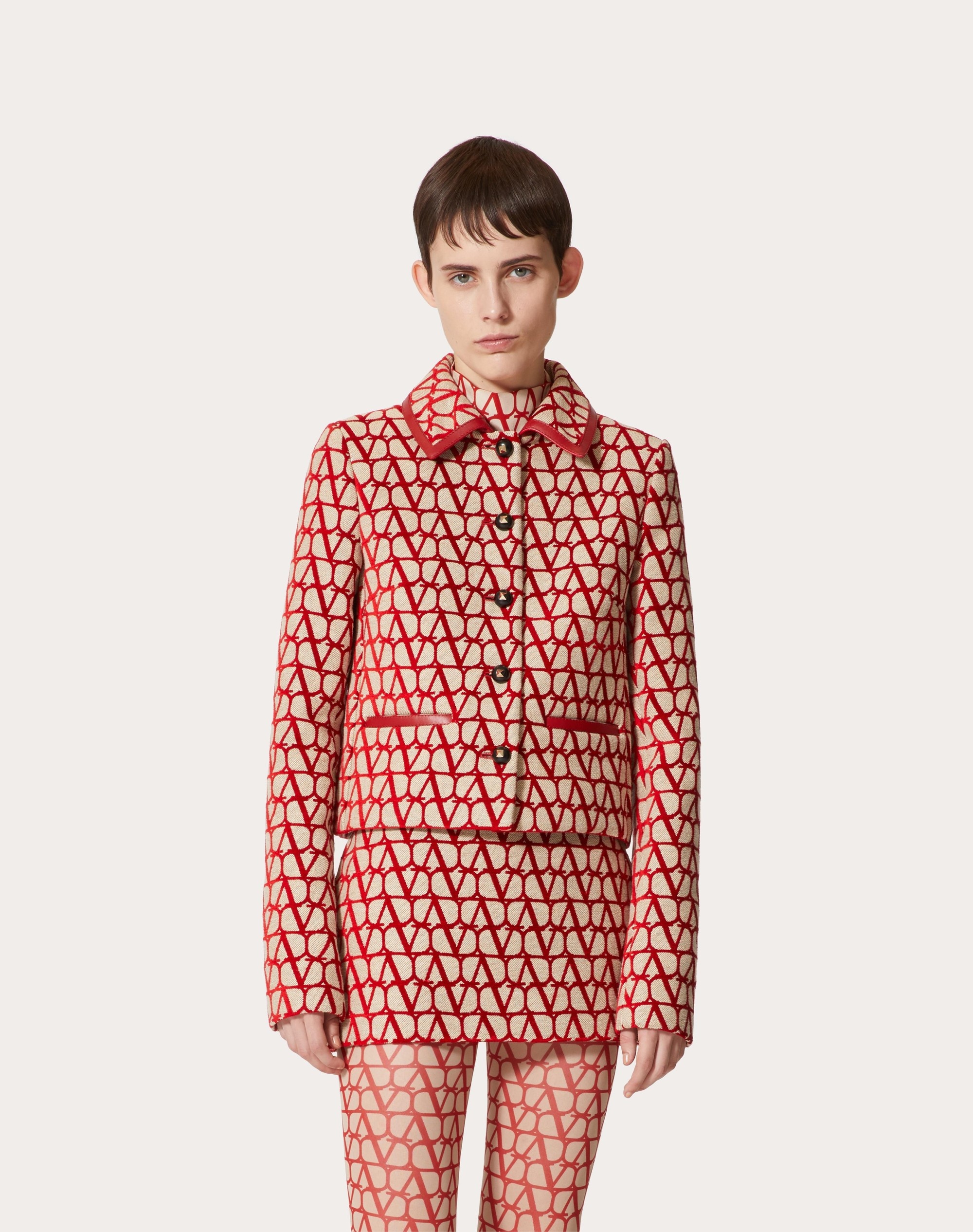 VLOGO JACQUARD LIGHT JACKET - 3
