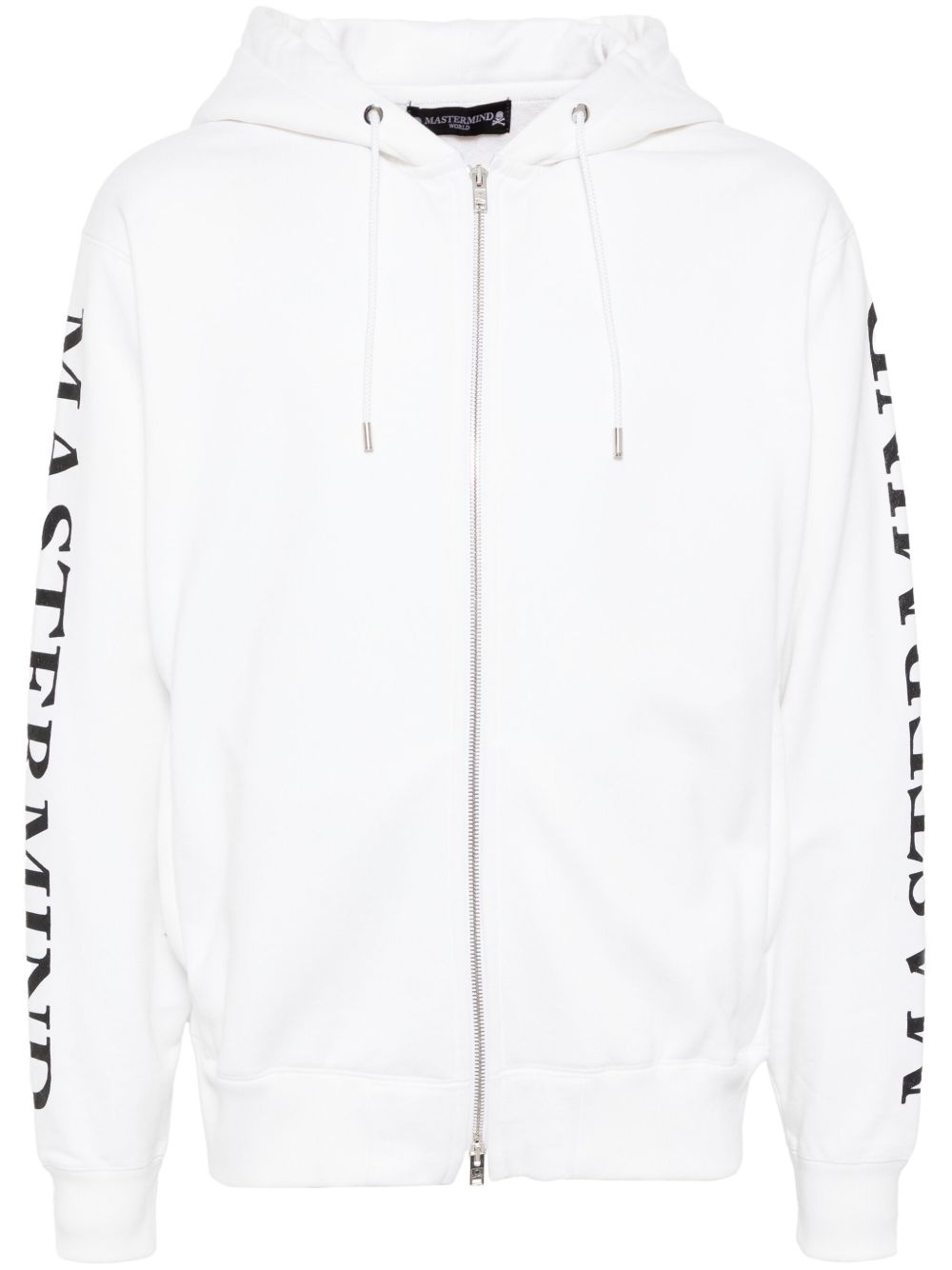 logo print hoodie - 1