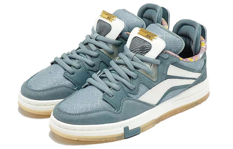 (WMNS) Li-Ning Wave Pro 'White Green' AECR116-1 - 3