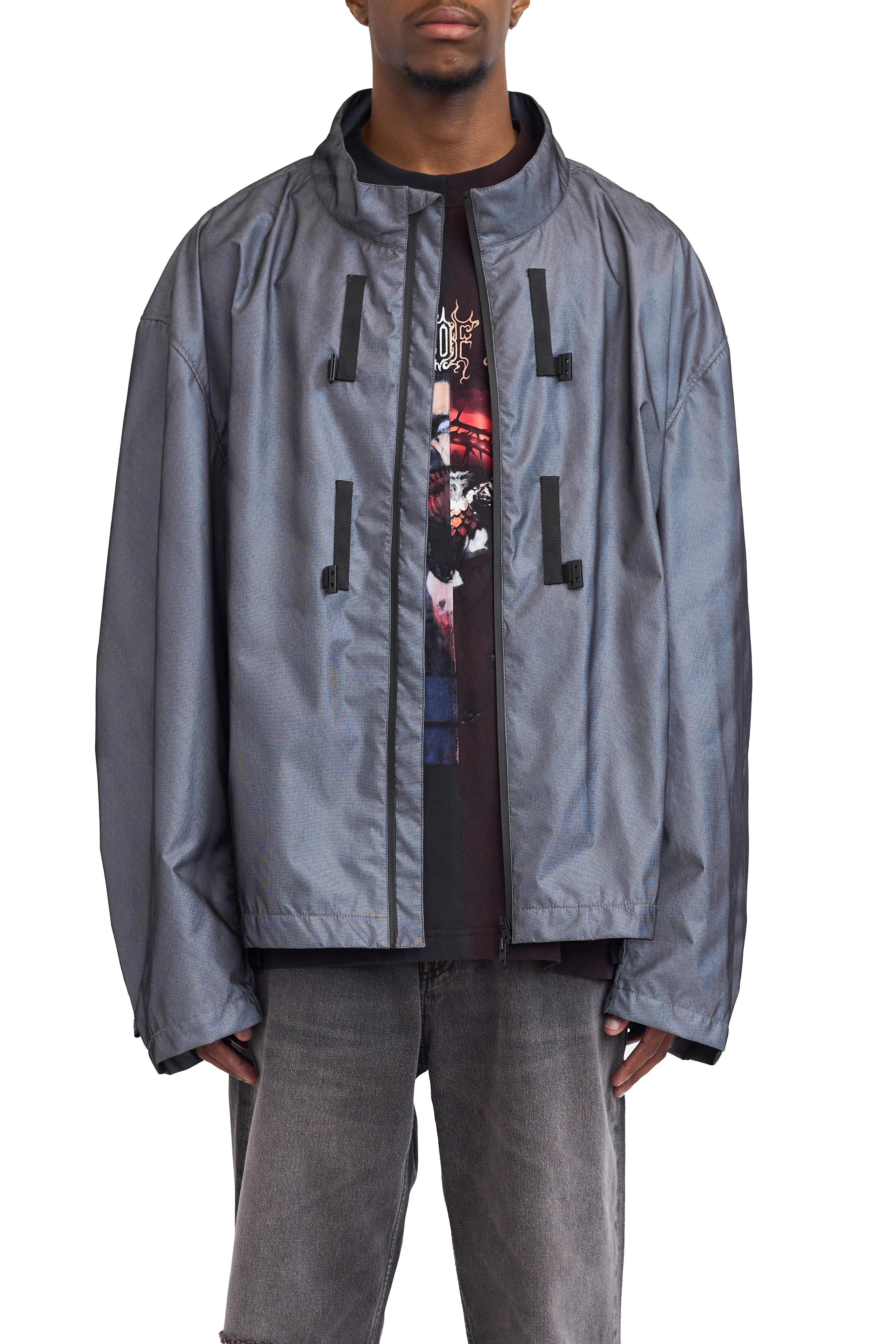 Vetements Biker Parka and Liner Jacket Set Sand/Black - 5