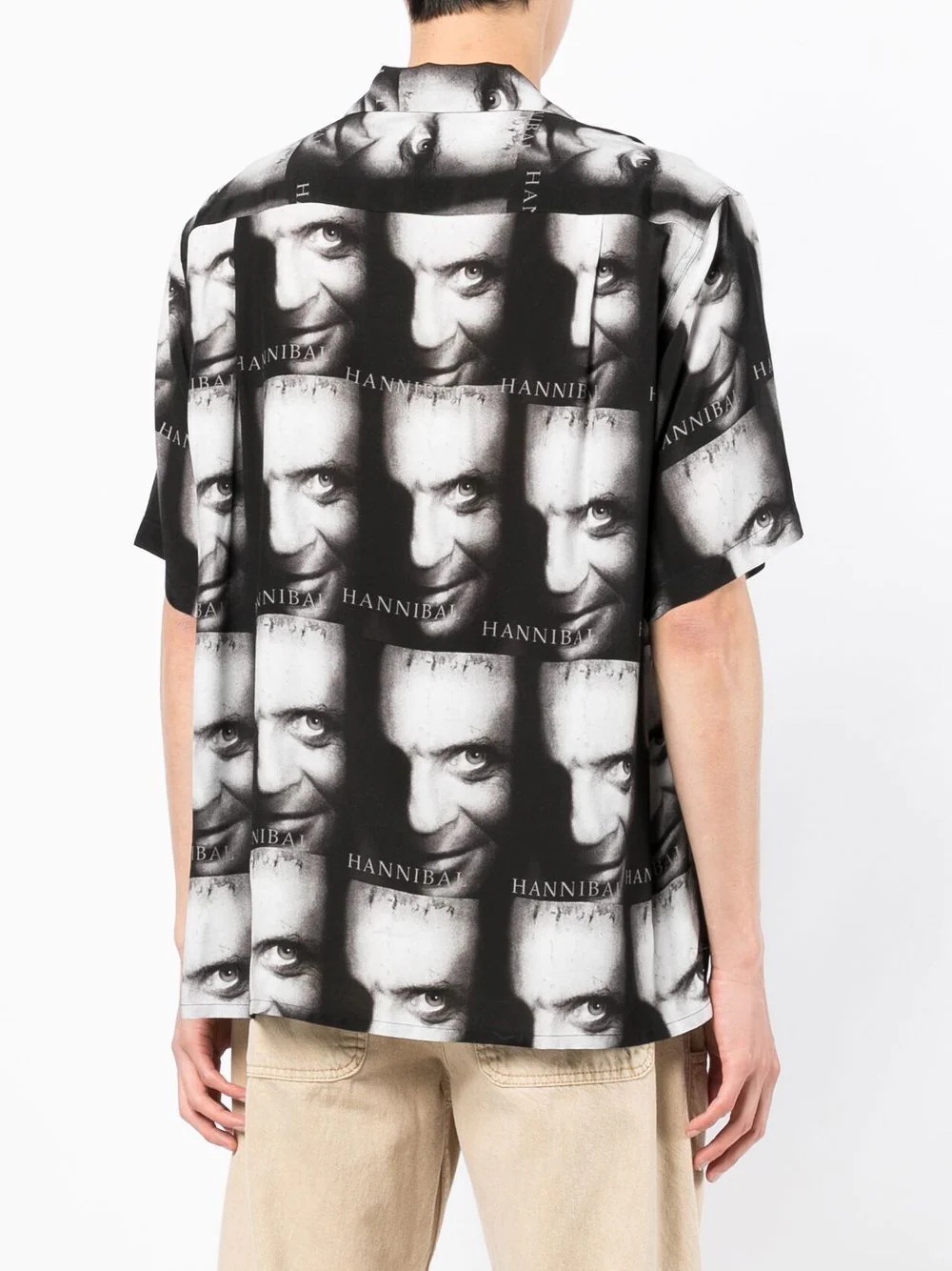 Hannibal-print short-sleeve shirt - 4