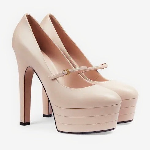 Gucci High Heel Platform Pumps - 2