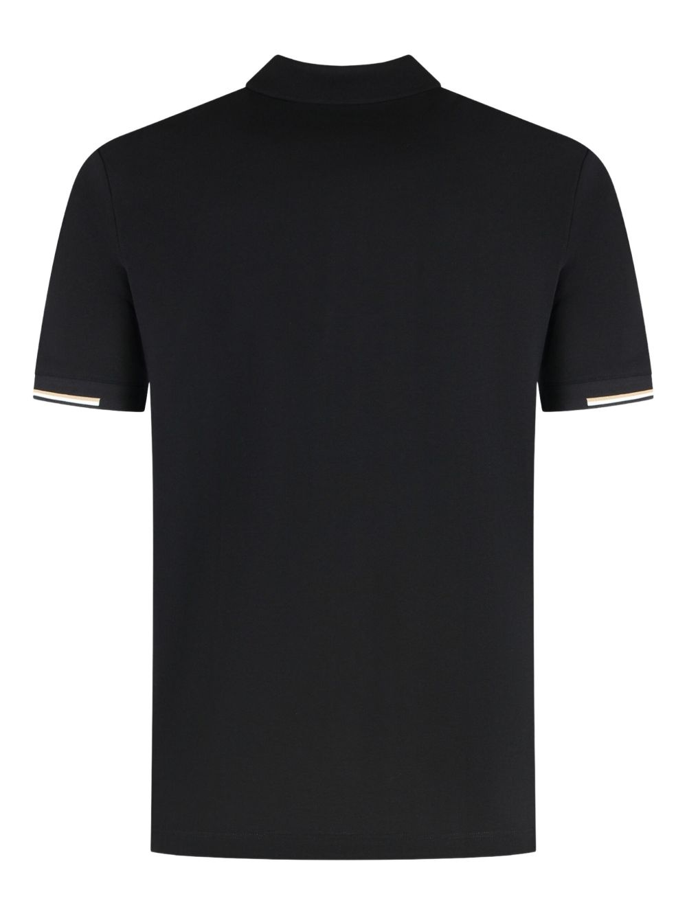 piqué-weave cotton polo shirt - 2