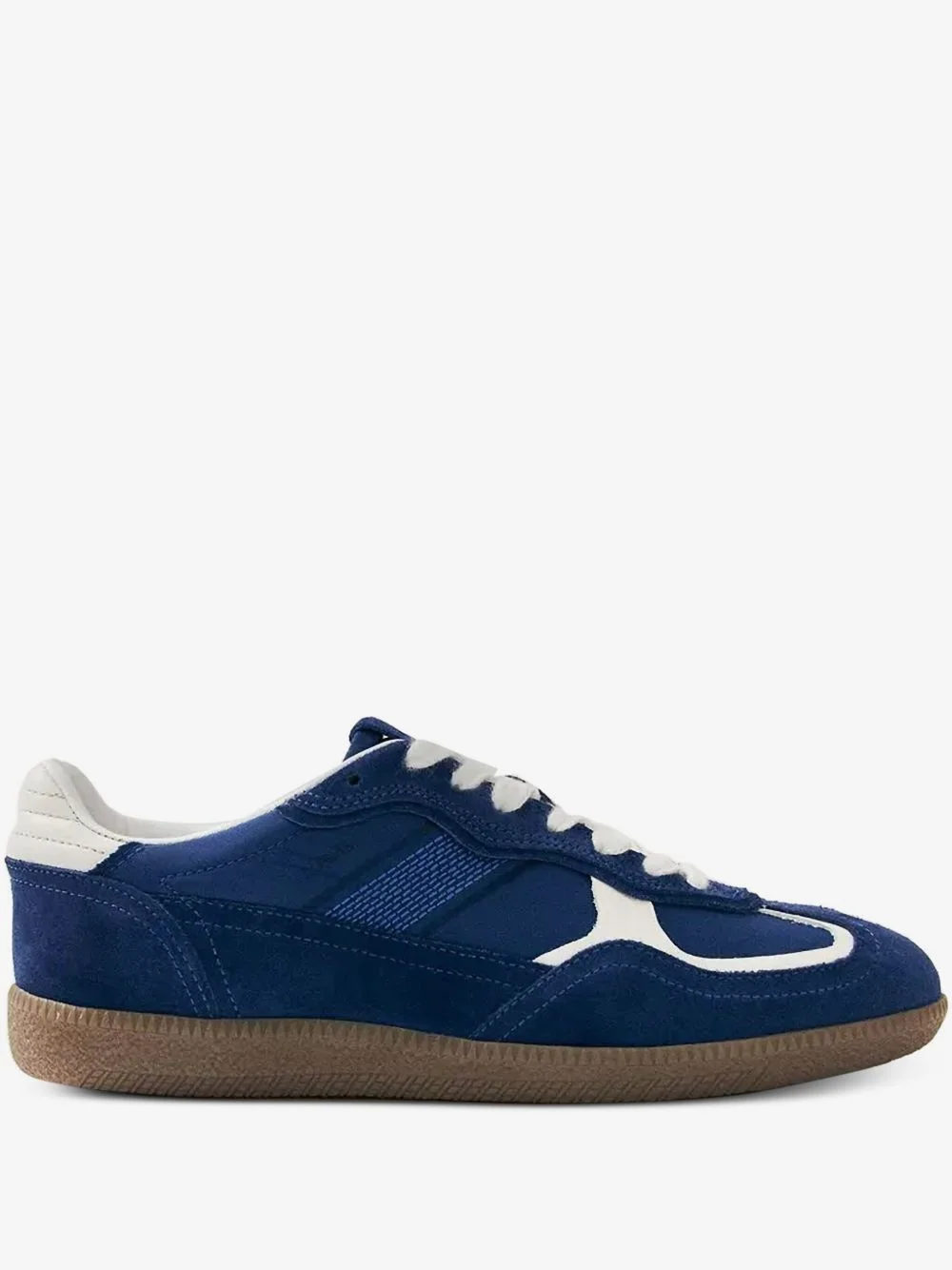 Tb.490 suede panelled sneakers - 1