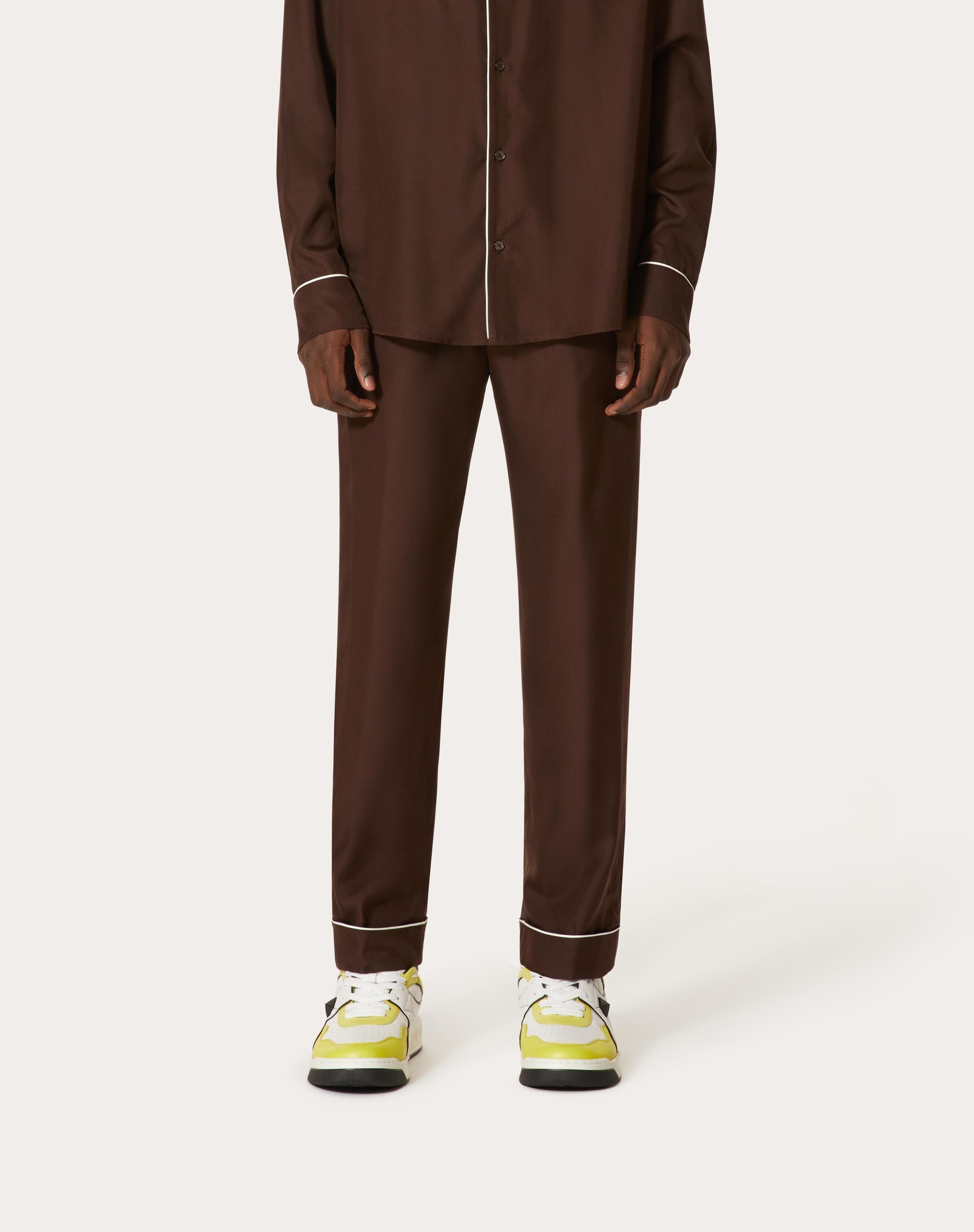 SILK PAJAMA PANTS - 3
