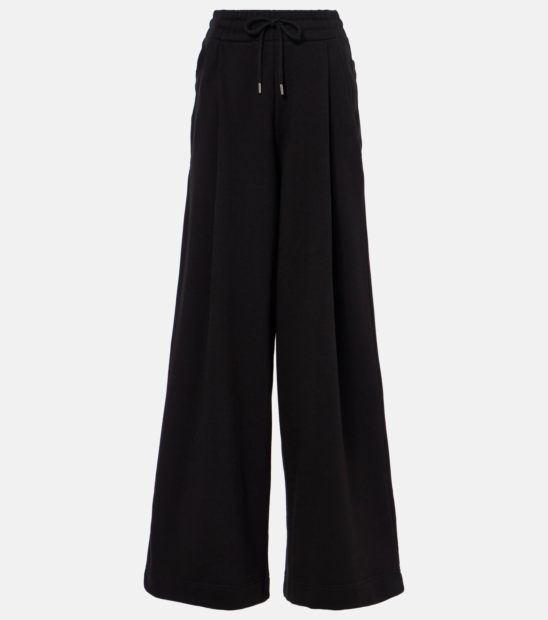 Cotton wide-leg pants - 1