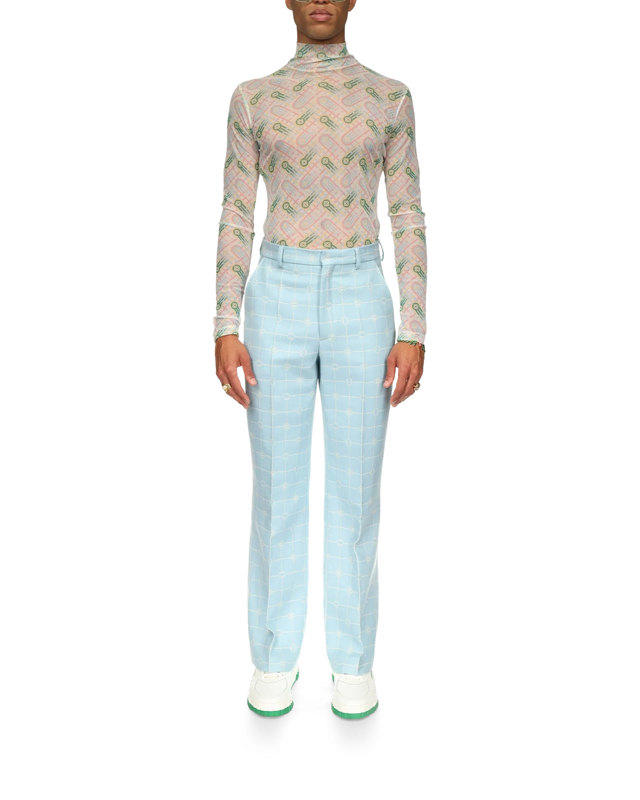 Straight Leg Trouser | Casablanca Paris - 2