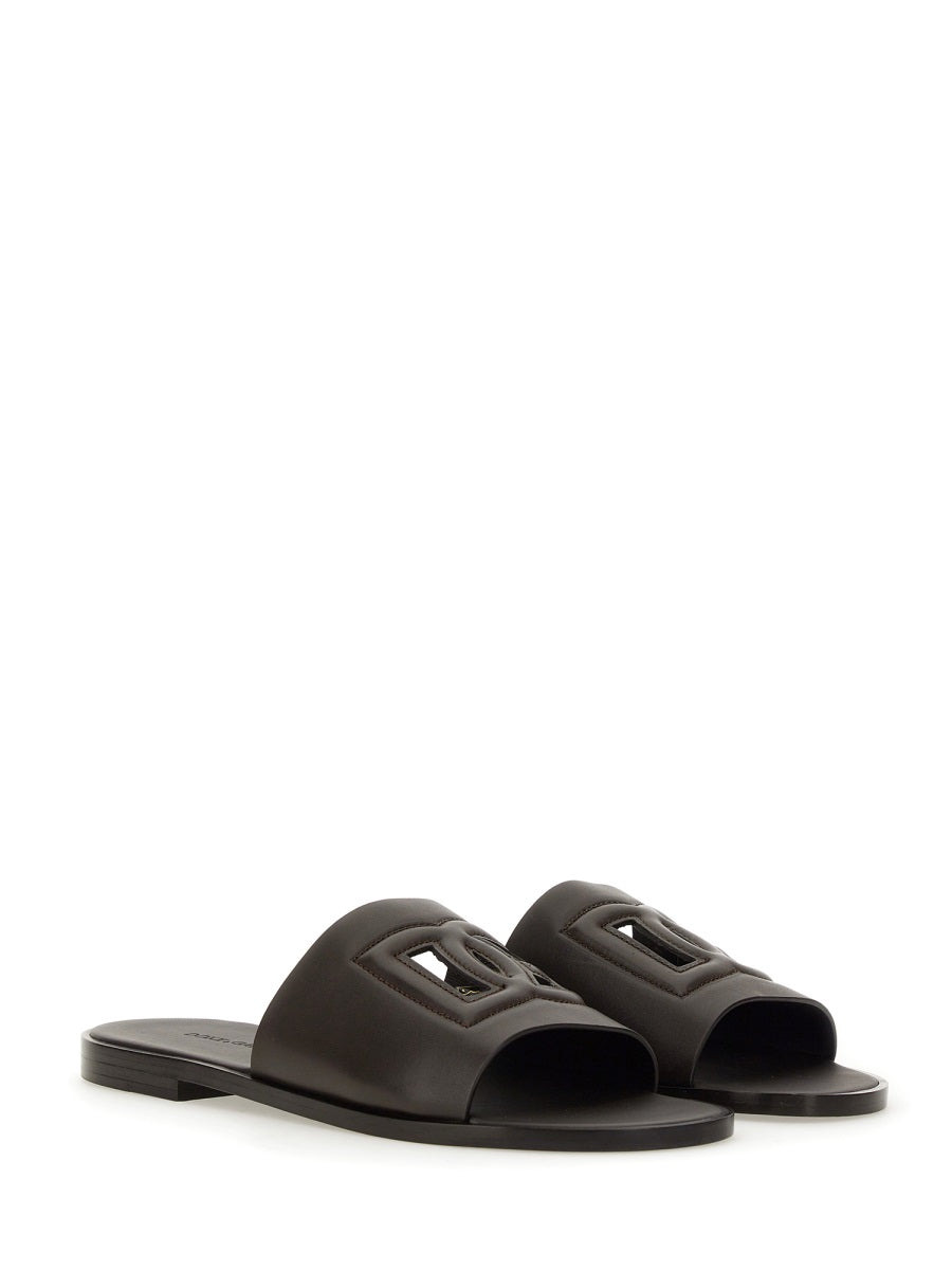 Dolce & Gabbana Men Sandal With Logo - 2