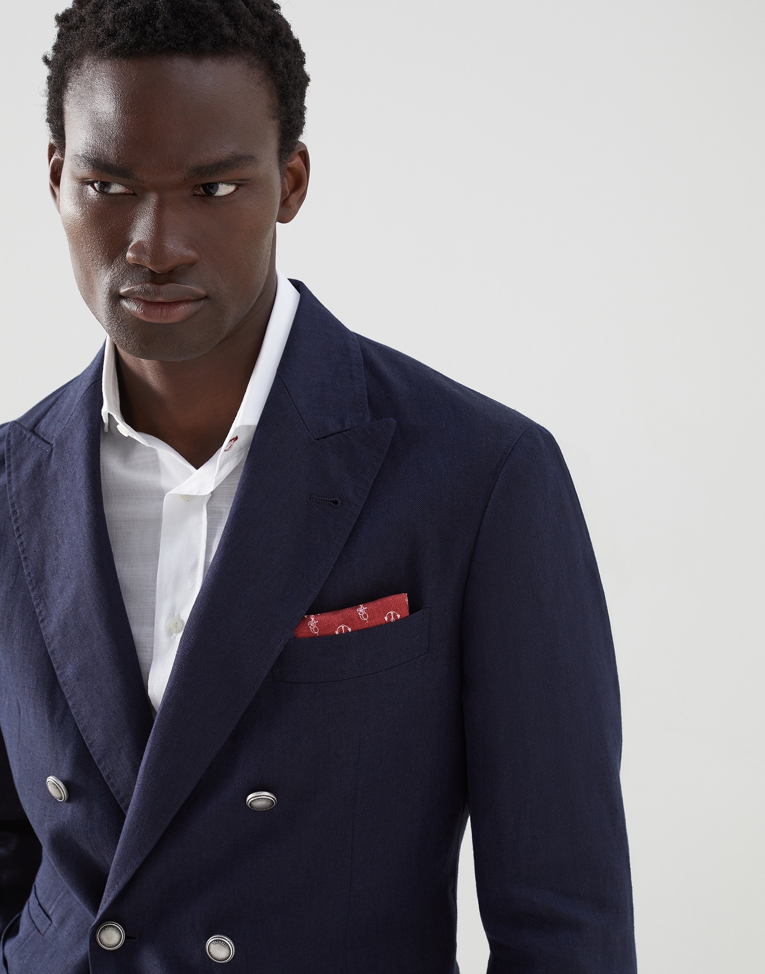 Print silk pocket square - 3